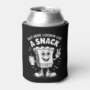 Hier draußen sehe ich aus wie ein Snack Weihnachts Dosenkühler