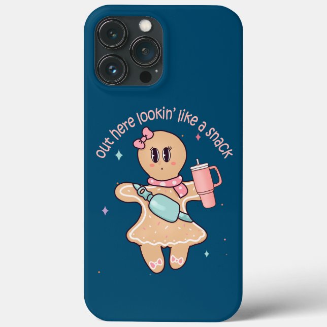 Hier draußen sieht man wie ein Snack aus - ein Wei Case-Mate iPhone Hülle (Rückseite)