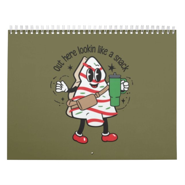 Hier draußen sieht man wie ein Snack Weihnachtsbau Kalender (Titelbild)