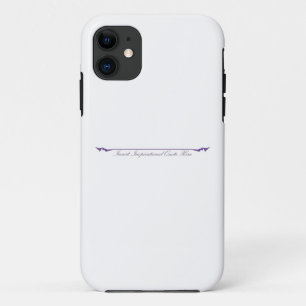 Hier ein inspirierendes Zitat einfügen - Lila Case-Mate iPhone Hülle