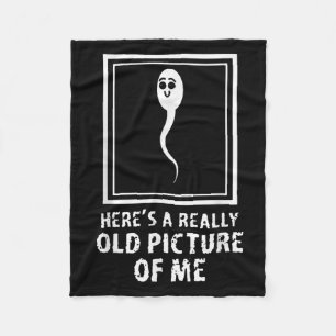 Hier ein wirklich altes Bild von mir lustiger erwa Fleecedecke