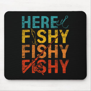 Hier Fischig Fischig Fischig Mousepad