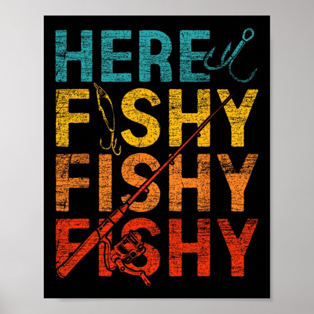 Hier Fishy Fishy Fishy Poster (Vorne)