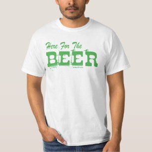 Hier für Bier Green T-Shirt