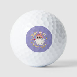 Hier für Boos - Funny Halloween Ghost Golfball