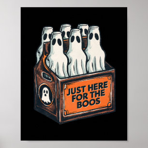 Hier für Boos Halloween 6er Booze Ghost Bee Poster