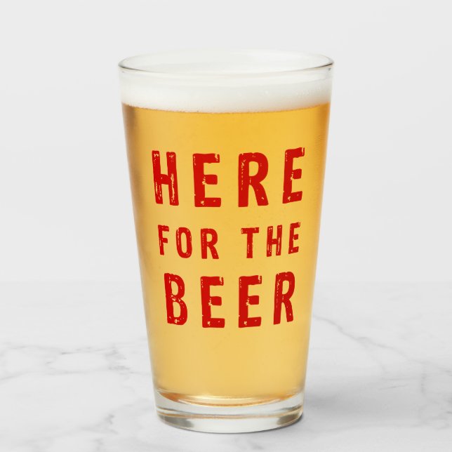 Hier für das Bier Glas (Vorne (Gefüllt))