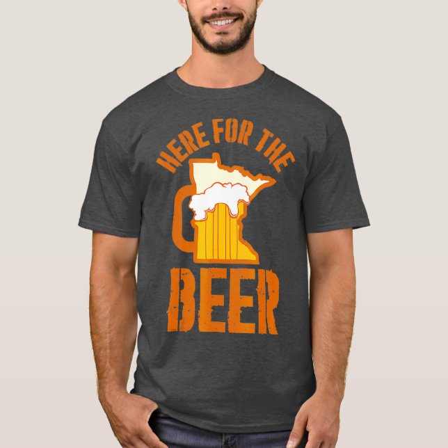 Hier für das Bier im Minnesota Shirt (Vorderseite)