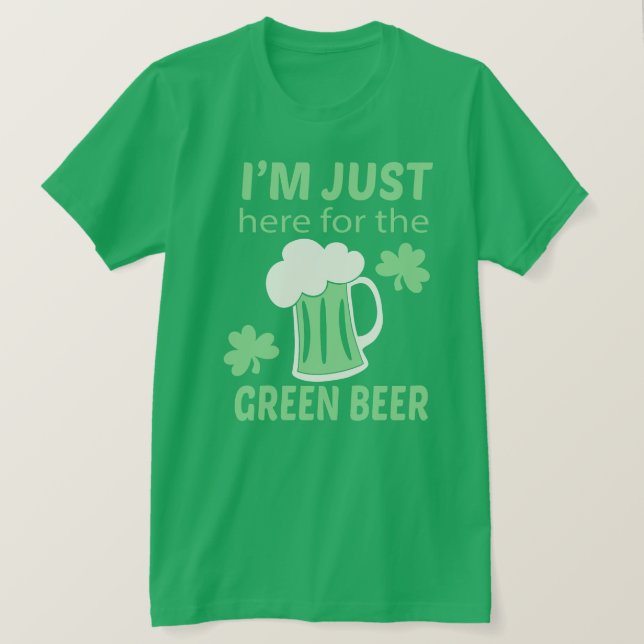 Hier für das Bier St Patricks Day T-Shirt (Design vorne)