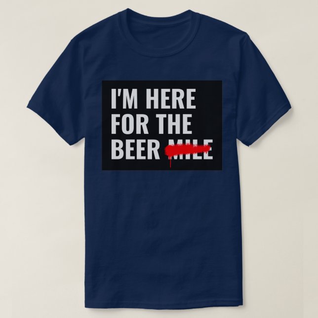 Hier für das Bier T-Shirt (Design vorne)