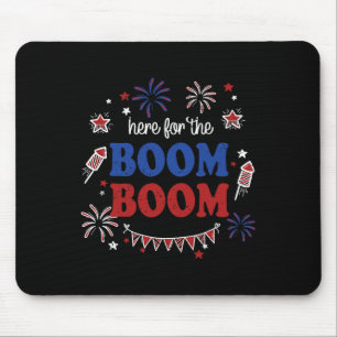 Hier für das Boom Boom 4. Juli Feuerwerk Indep Mousepad