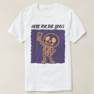 Hier für das Buh lustiges Skelett Halloween T-Shirt