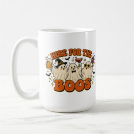 Hier für das Buhen - Lustiger Geister Halloween Be Kaffeetasse