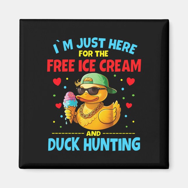 Hier für das Eis und die Entenjagd Magnet (Vorne)