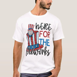 Hier für das Feuerwerk T-Shirt
