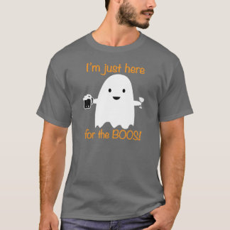 Hier für das trinkende Shirt Boos-Halloweens
