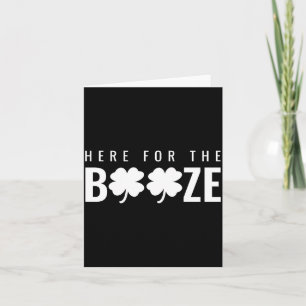 Hier für den Alkohol St. Patrick's Day Uni T-Shirt Karte