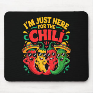 Hier für den Chili lustigen Chili-Koch-Wettbewerb Mousepad