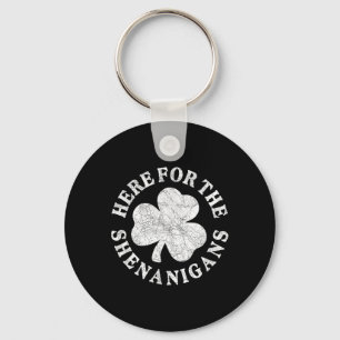 Hier für den grünen Glücksklee St. Patrick's Day Schlüsselanhänger