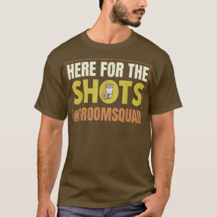 Hier für die Aufnahmen Groomsquad Bräutigam Squad T-Shirt