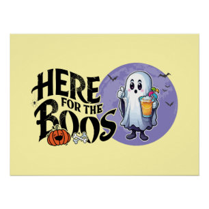 Hier für die Boos   Trinken Sie, und lassen Sie si Poster