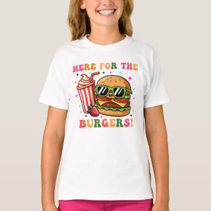 Hier für die Burger Lustiger Foodie T-Shirt