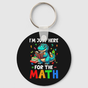 Hier für die Mathe Süße T-Rex Zählzahl Mathe  Schlüsselanhänger