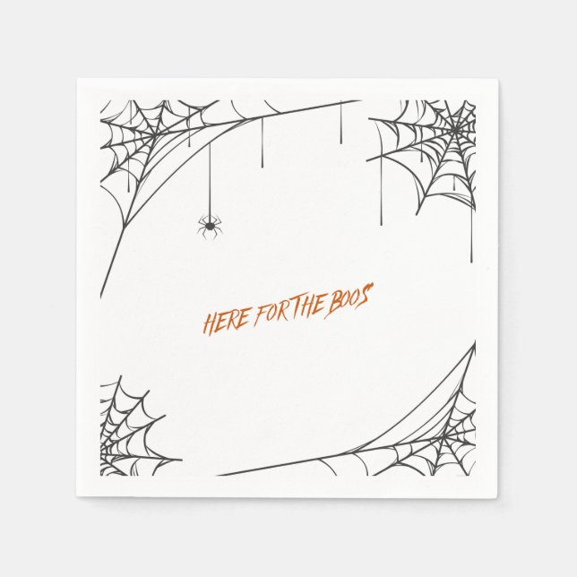 hier für die orangefarbene Serviette (Vorderseite)