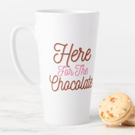 Hier für die Schokolade Milchtasse
