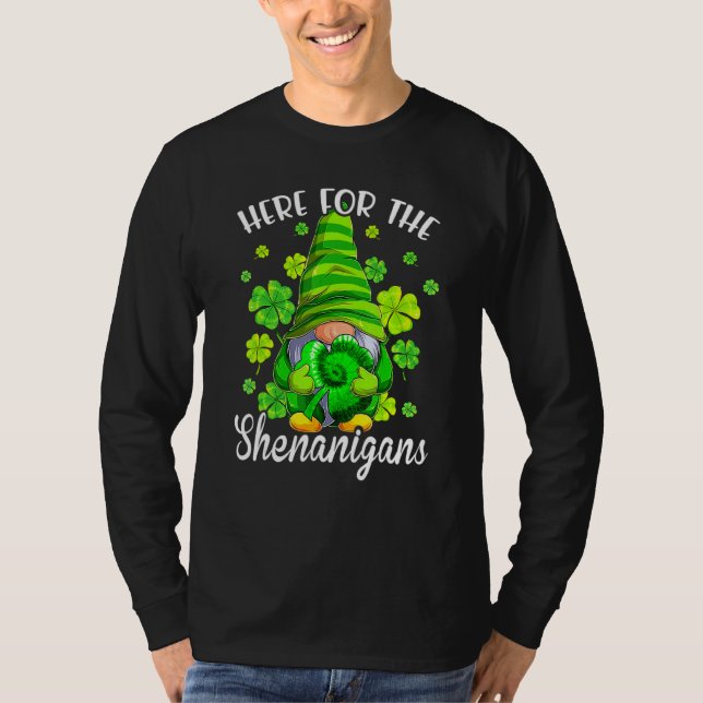 Hier für die Shenanigans Patrick's Day Gnome T-Shirt (Vorderseite)