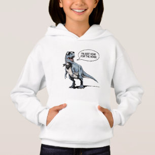Hier für Roar - Retro Dinosaurier Hoodie