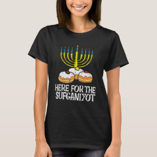 Hier für Sufganiyot Hanukkah Chanukah Pajama PJs T-Shirt