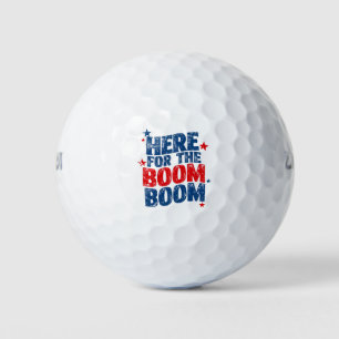 Hier für The Boom 4. Juli Patriotisch Golfball