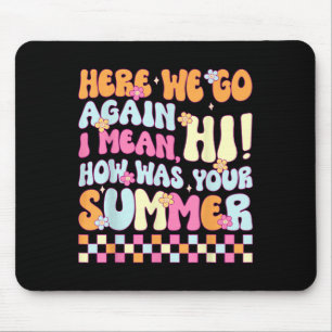 Hier gehen wir wieder Gemein Hallo, wie war dein S Mousepad