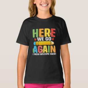 Hier geht es wieder los, ich meine, willkommen zur T-Shirt