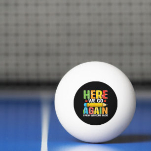 Hier geht es wieder los, ich meine, willkommen zur tischtennisball