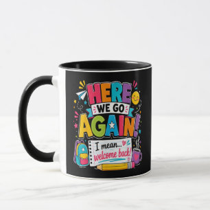 Hier geht's wieder los, ich meine, willkommen zurü tasse