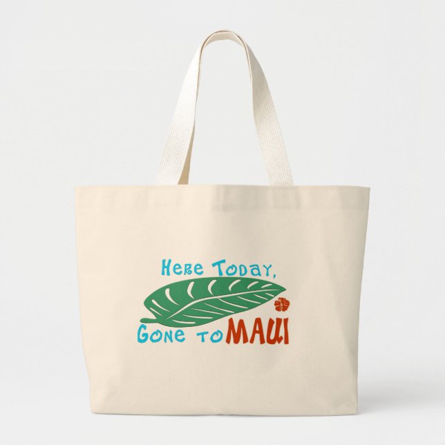 Hier heute gegangen zur Maui-Taschen-Tasche Jumbo Stoffbeutel (Vorne)