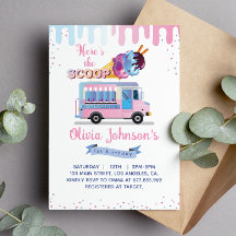 Hier ist das Scoop Girl 1. Geburtstag Party