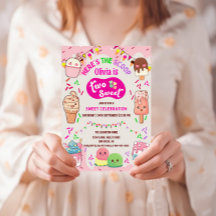 Hier ist das Scoop Ice Cream 2. Geburtstag Party