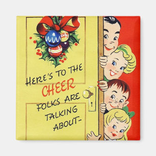 Hier ist das Vintage Magnet