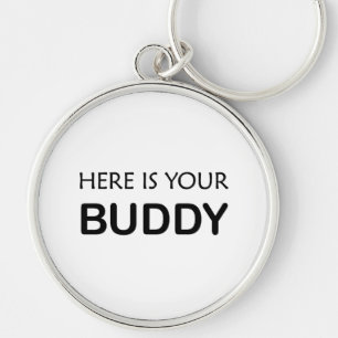 Hier ist dein minimalistischer Buddy-Schlüsselanhä Schlüsselanhänger