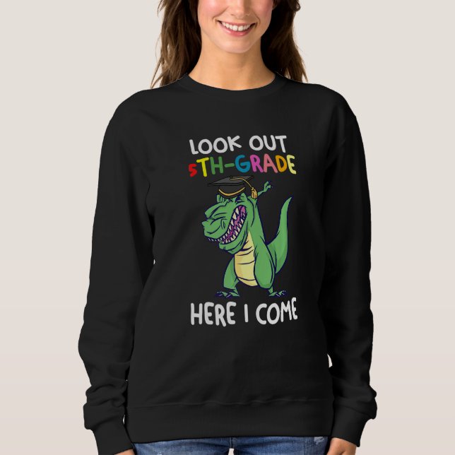 Hier ist der fünfte Grade Graduator. Sweatshirt (Vorderseite)