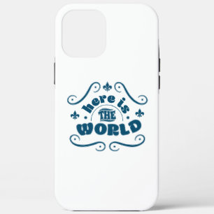 Hier ist die Welt Case-Mate iPhone Hülle