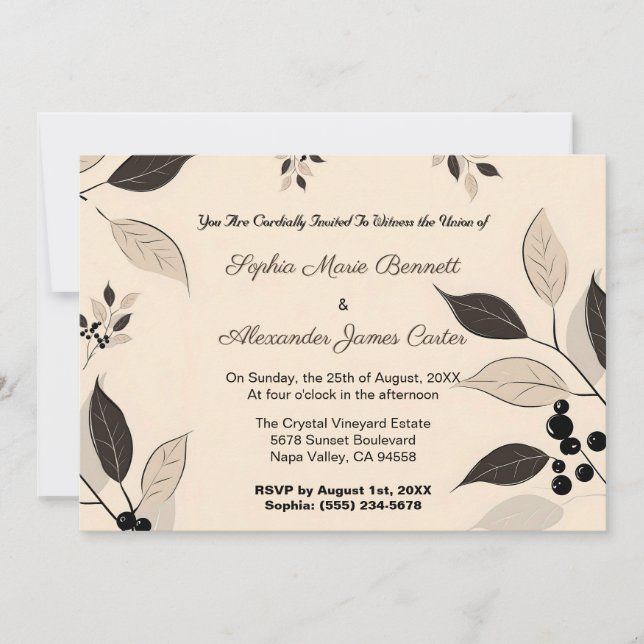 Hier ist ein SEO Titel und Beschreibung für eine H Einladung (Vorderseite)