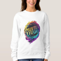 Hier ist ein T - Shirt-Design mit dem Text "Muster
