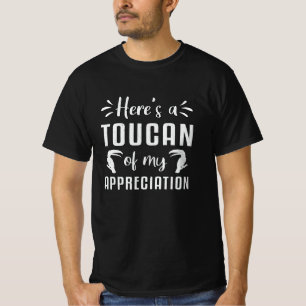 Hier ist ein Toukan von meinen Werbe-Watcher-Touca T-Shirt