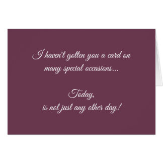 Hier ist Ihr Kartentag