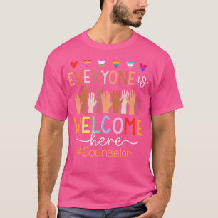 Hier ist jeder willkommen, Berater T-Shirt