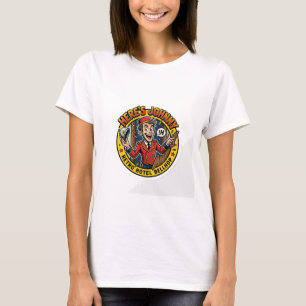 Hier ist Johnny - Klassischer Retro-Horror-Axt-Com T-Shirt